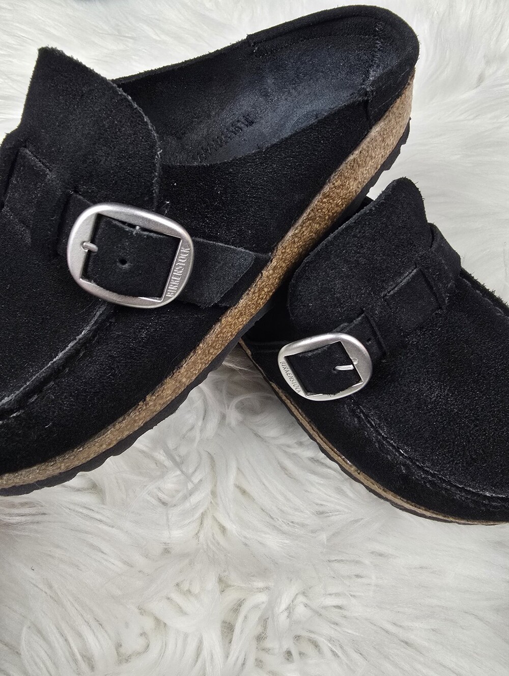 Birkenstock Buckley Black Slip On Clog Shoe 37 - Picture 4 of 15